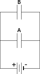 capacitors in parallel physics example problem 