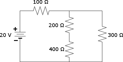 resistors in parallel physics example problem 