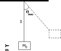 physics textbook answers ><br />A. Determine the speed ##v_0## of the dart immediately before it strikes the block.<br />B. The dart and block subsequently swing as a pendulum.  Determine the tension in the cord when it returns to the lowest point of the swing.<br